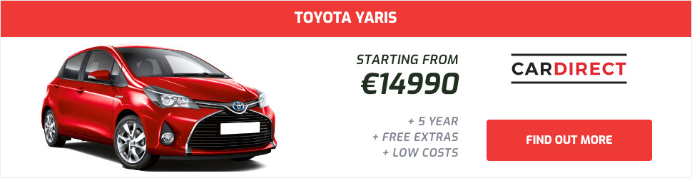 Red Toyota Yaris Automotive 1